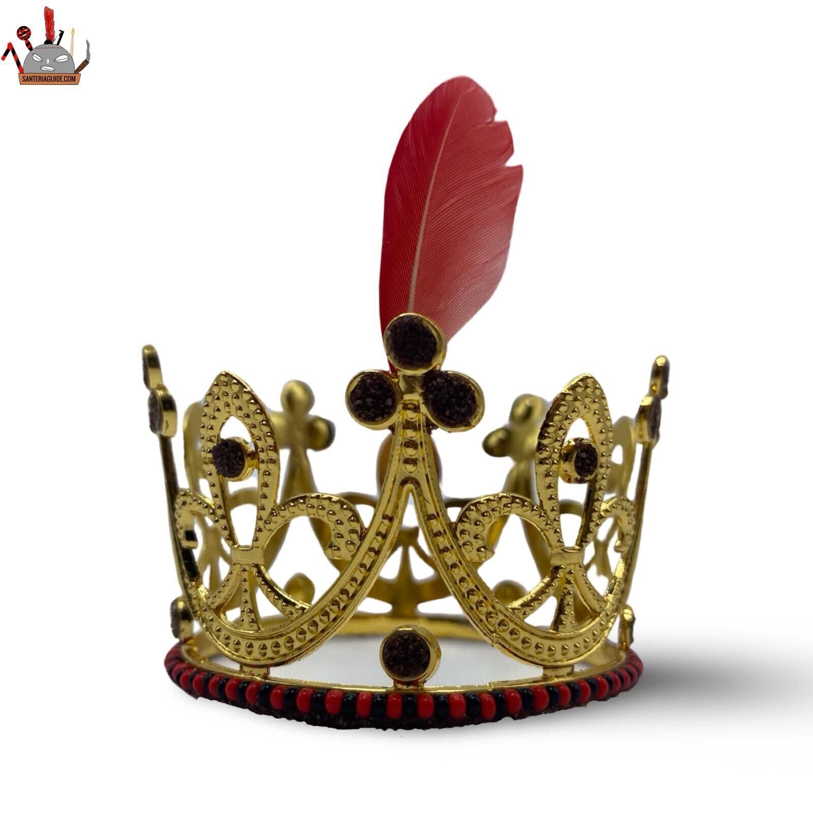 Corona para Eleguá - Elegant Crown for Santería Rituals
