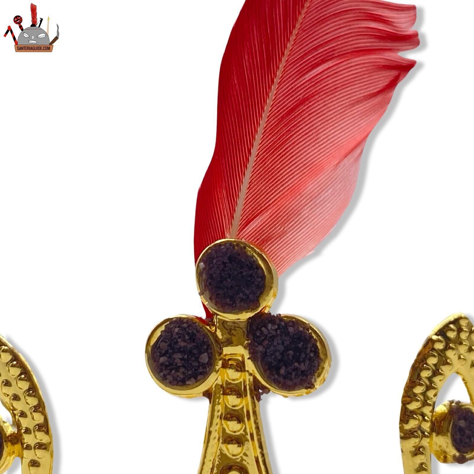 Corona para Eleguá - Elegant Crown for Santería Rituals